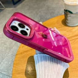image-Transparent iPhone Stand Case
