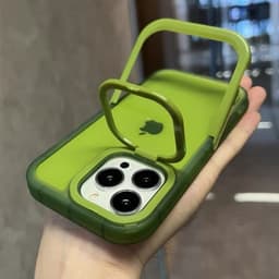 image-Transparent iPhone Stand Case