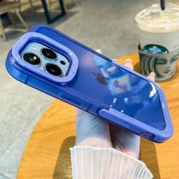 image-Transparent iPhone Stand Case