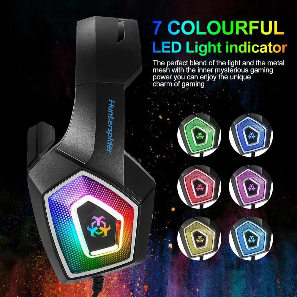 image-Dragon Stereo LED Gaming Headset with Microphone