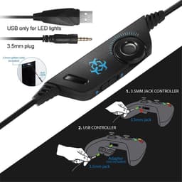image-Dragon Stereo LED Gaming Headset with Microphone