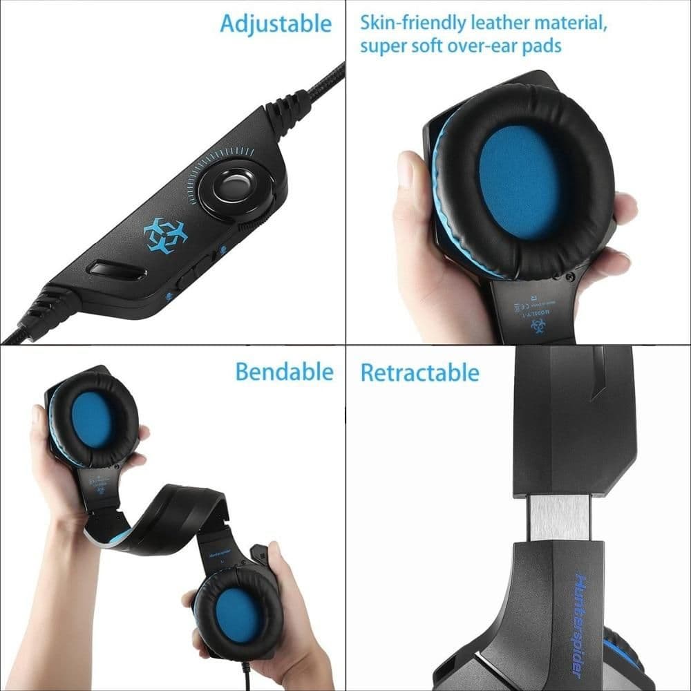 image-Dragon Stereo LED Gaming Headset with Microphone