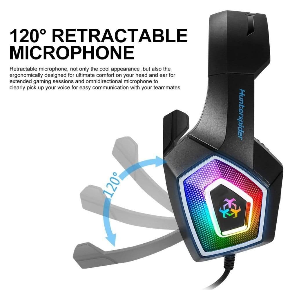 image-Dragon Stereo LED Gaming Headset with Microphone