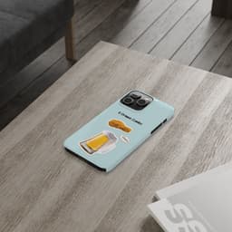 image-Fried Chicken and Beer Slim Case for iPhone 14 Series