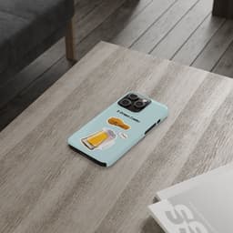 image-Fried Chicken and Beer Slim Case for iPhone 14 Series