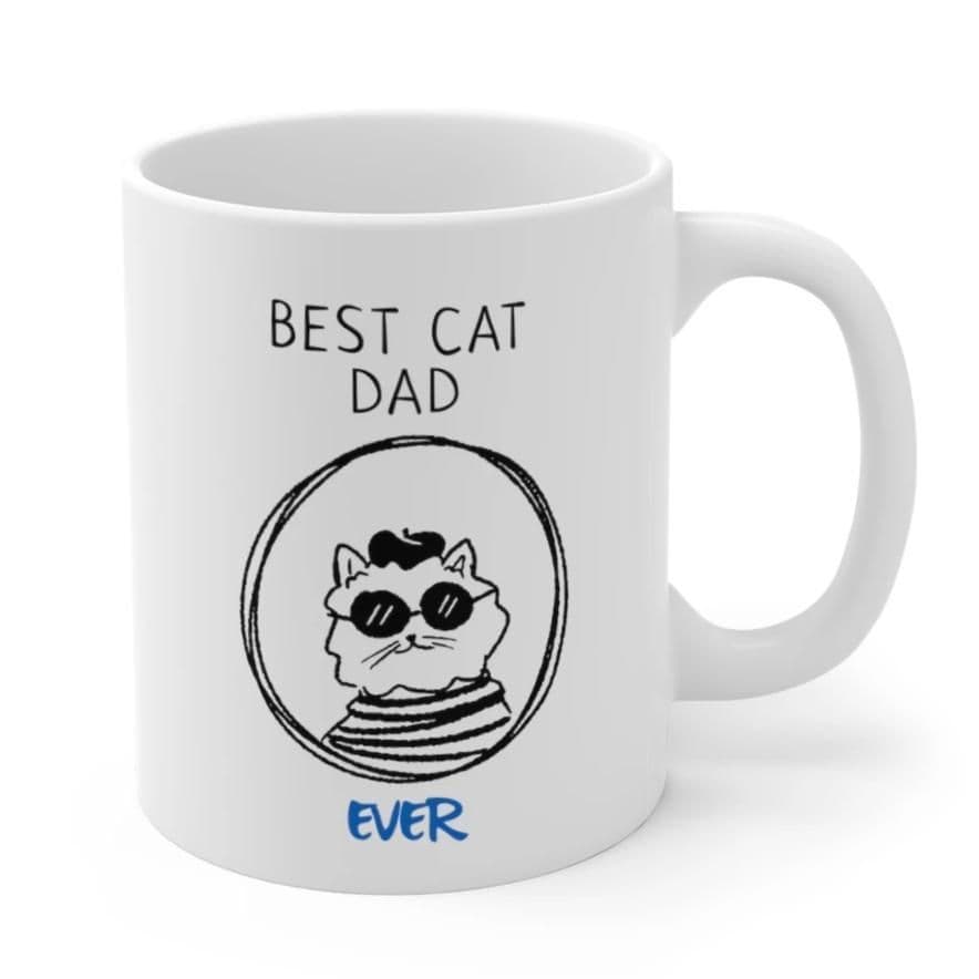 image-Best Cat Dad Ever Mug