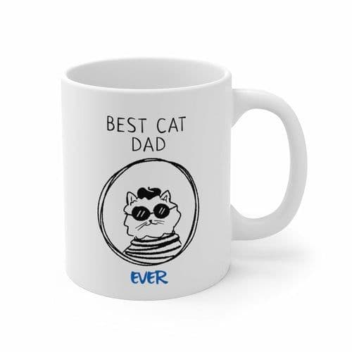 image-Best Cat Dad Ever Mug
