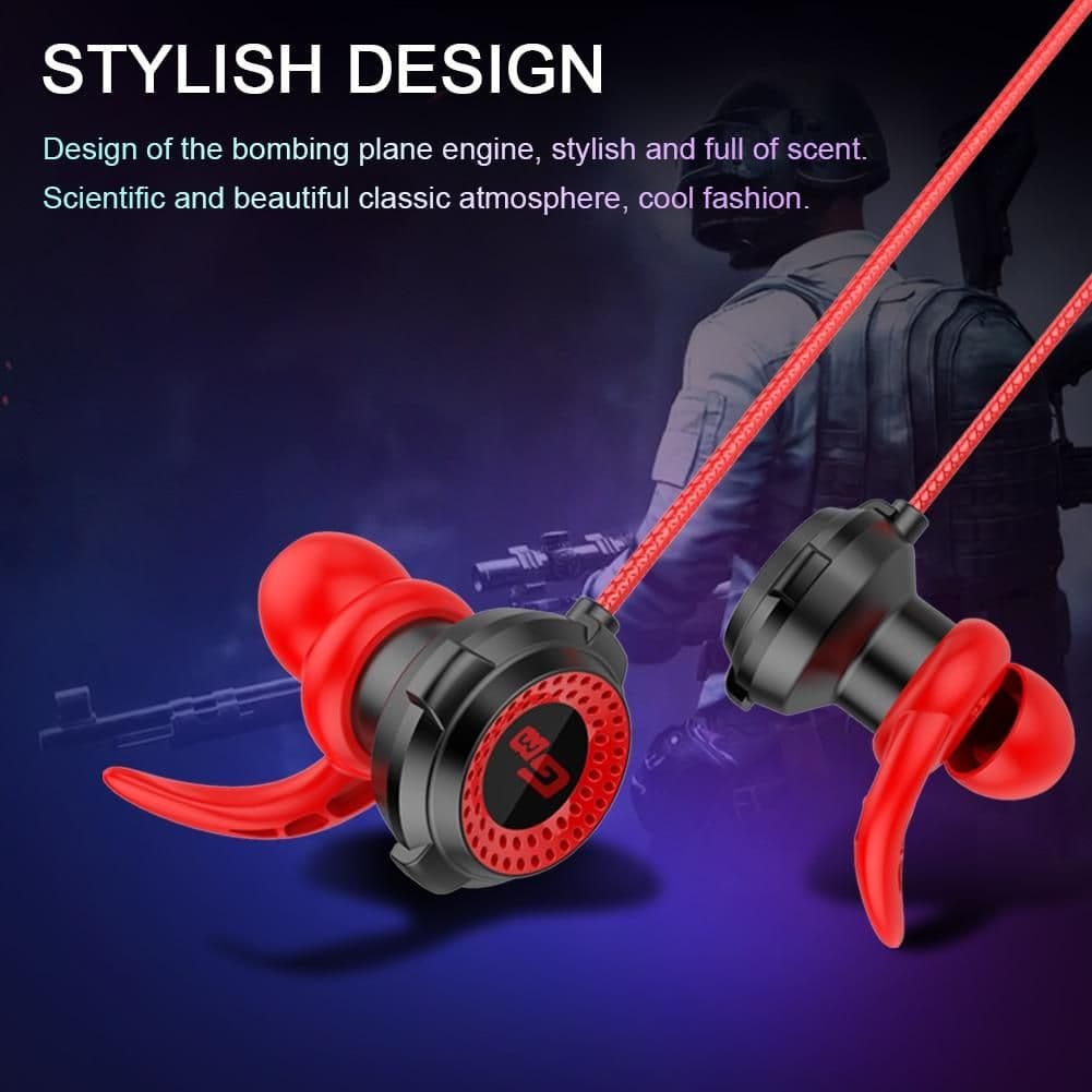 image-Ninja Dragons G2000 3.5mm Gaming Earphones with Extension Microphone