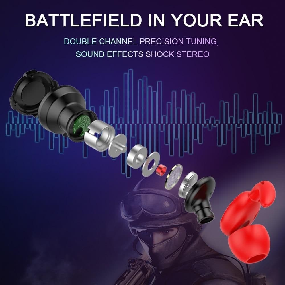 image-Ninja Dragons G2000 3.5mm Gaming Earphones with Extension Microphone