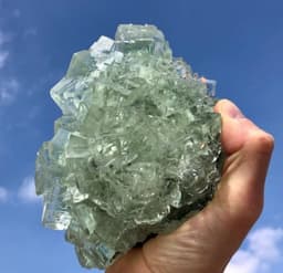 image-Natural Raw Green Fluorite Natural Crystal 5 lb