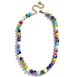 image-Candice Layered Multi-Color 2 PC Layered Necklace