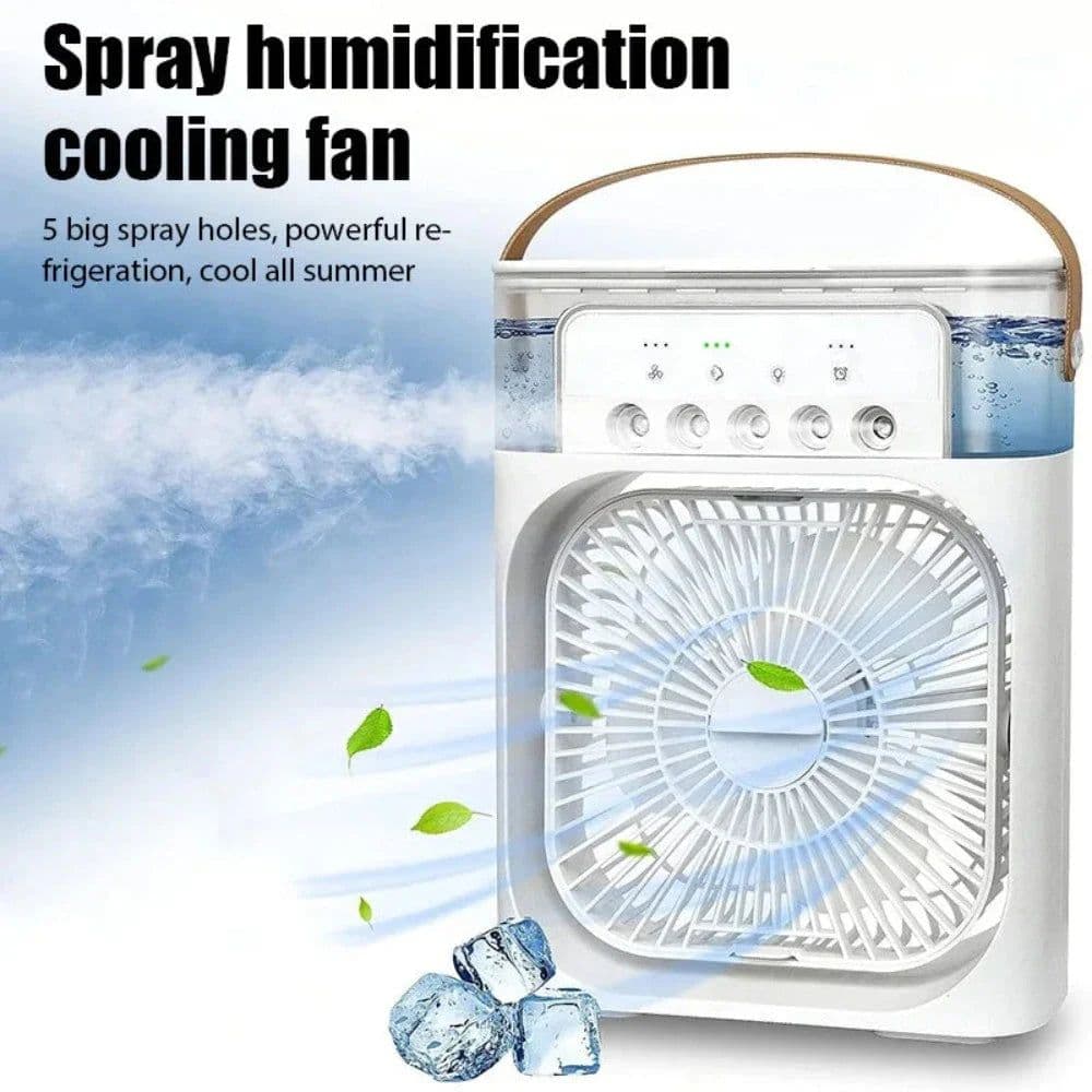 image-Portable Desktop Air Cooler Fan
