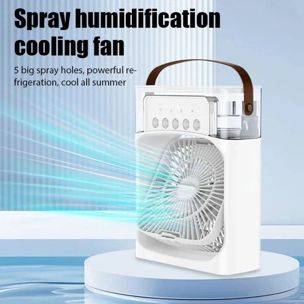 image-Portable Desktop Air Cooler Fan