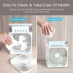 image-Portable Desktop Air Cooler Fan
