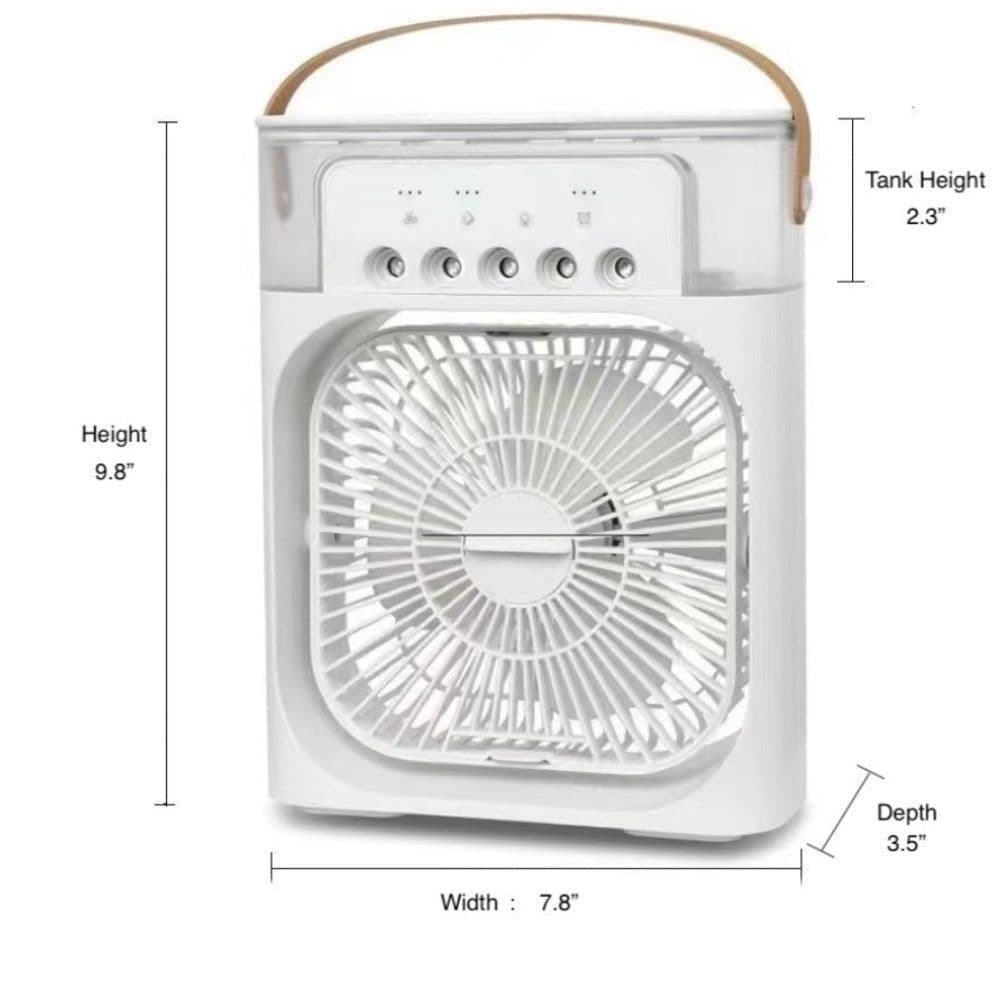 image-Portable Desktop Air Cooler Fan