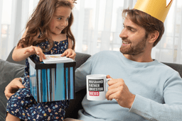 image-Husband, Father, Investor, Hero Mug