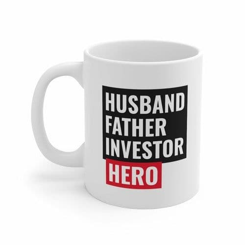 image-Husband, Father, Investor, Hero Mug