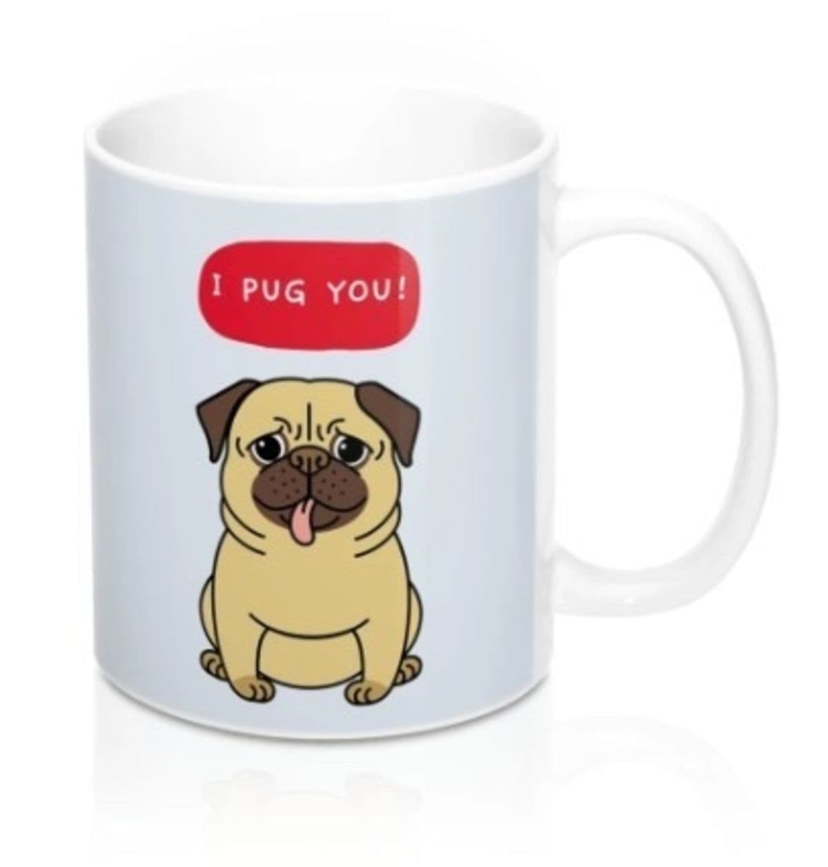 image-I PUG You Puppy Heat Sensitive Color Changing Mug