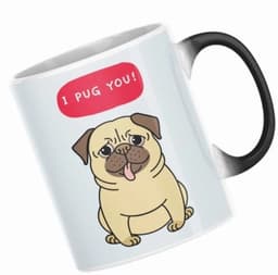 image-I PUG You Puppy Heat Sensitive Color Changing Mug