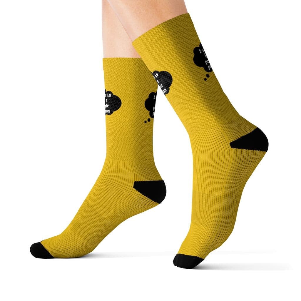 image-I Use To Be a People Person Funny Novelty Socks