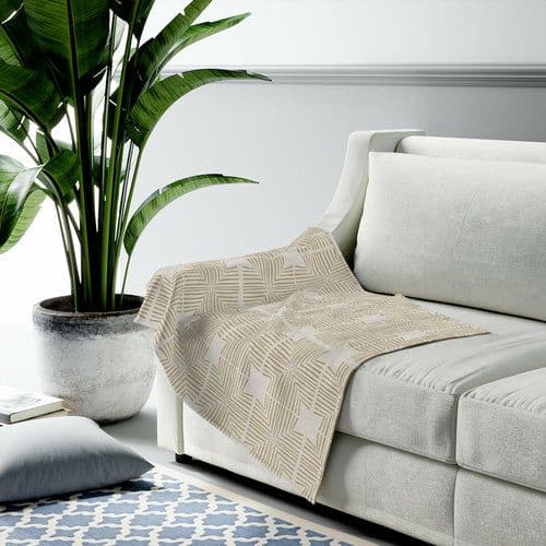 image-Pattern Blanket Plush Throw
