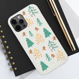 image-Christmas Tree's Tough Case for iPhone with Wireless Charging