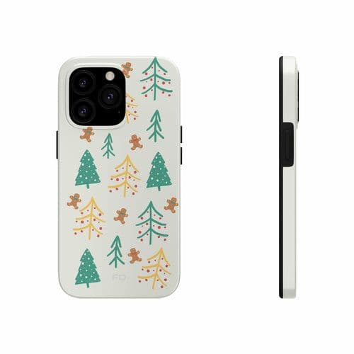 image-Christmas Tree's Tough Case for iPhone with Wireless Charging