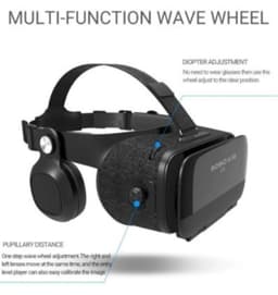 image-Dragon VR Gaming 3D Stereo Headset with Bluetooth Gaming Controller