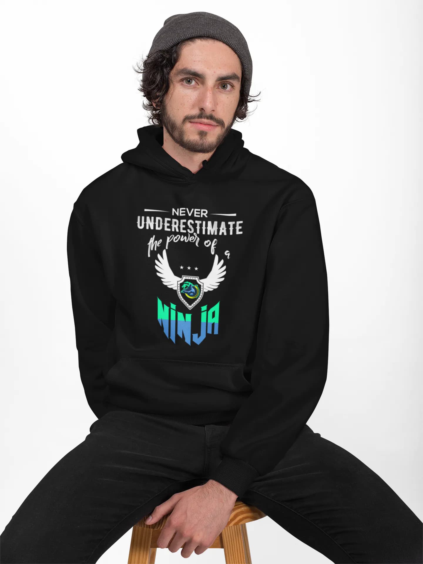 image-Mens Ninja Hoodie