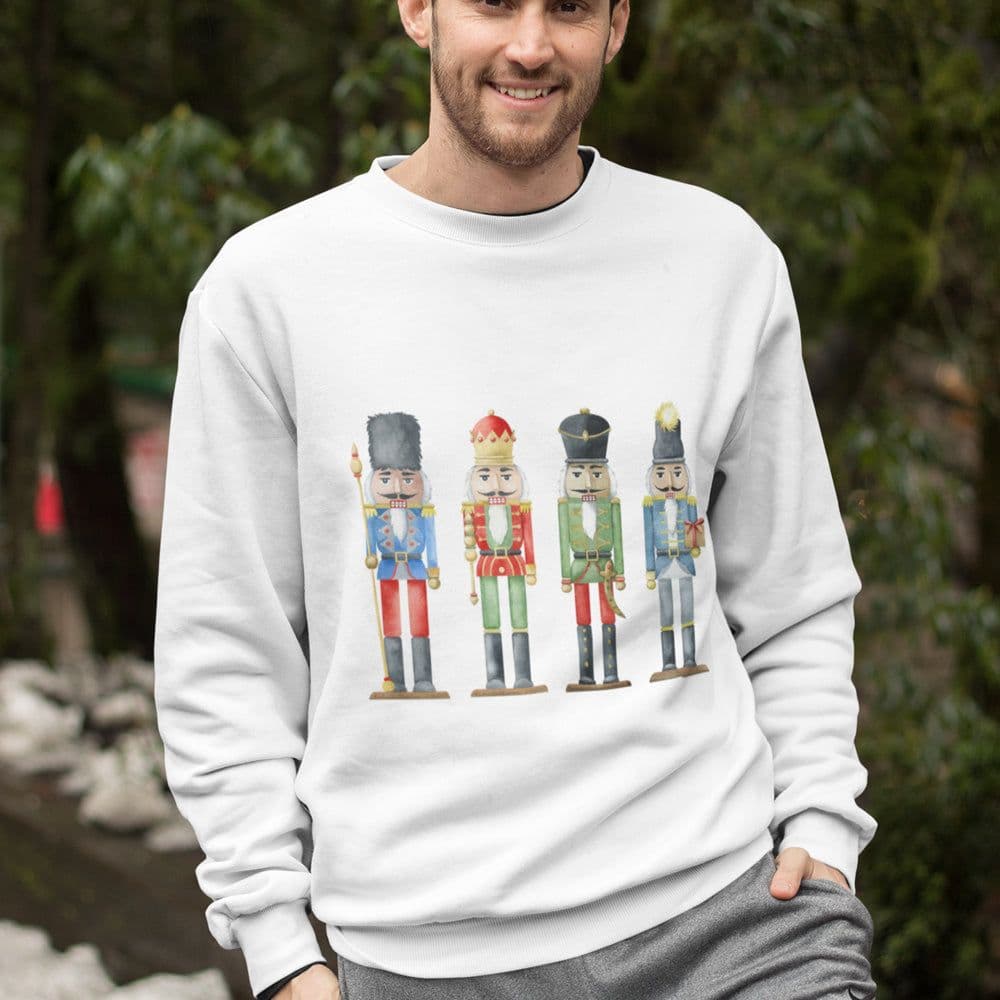 image-Mens Nutcracker Toy Soldiers Sweatshirt