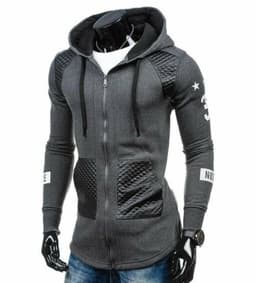 image-Mens Street Style Biker Hoodie