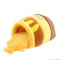 image-Adorable Honey Jar Theme Cat Bed