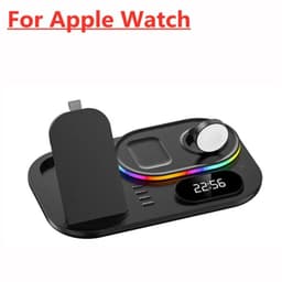 image-4 in 1 LED Wireless Charging Station