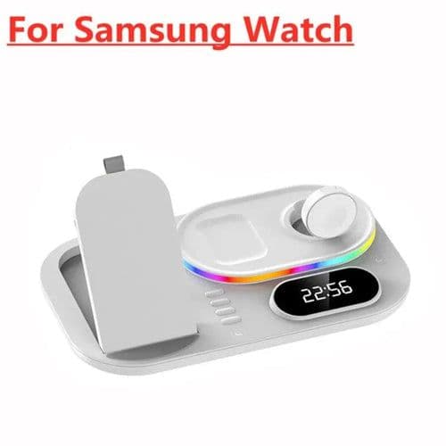 image-4 in 1 LED Wireless Charging Station