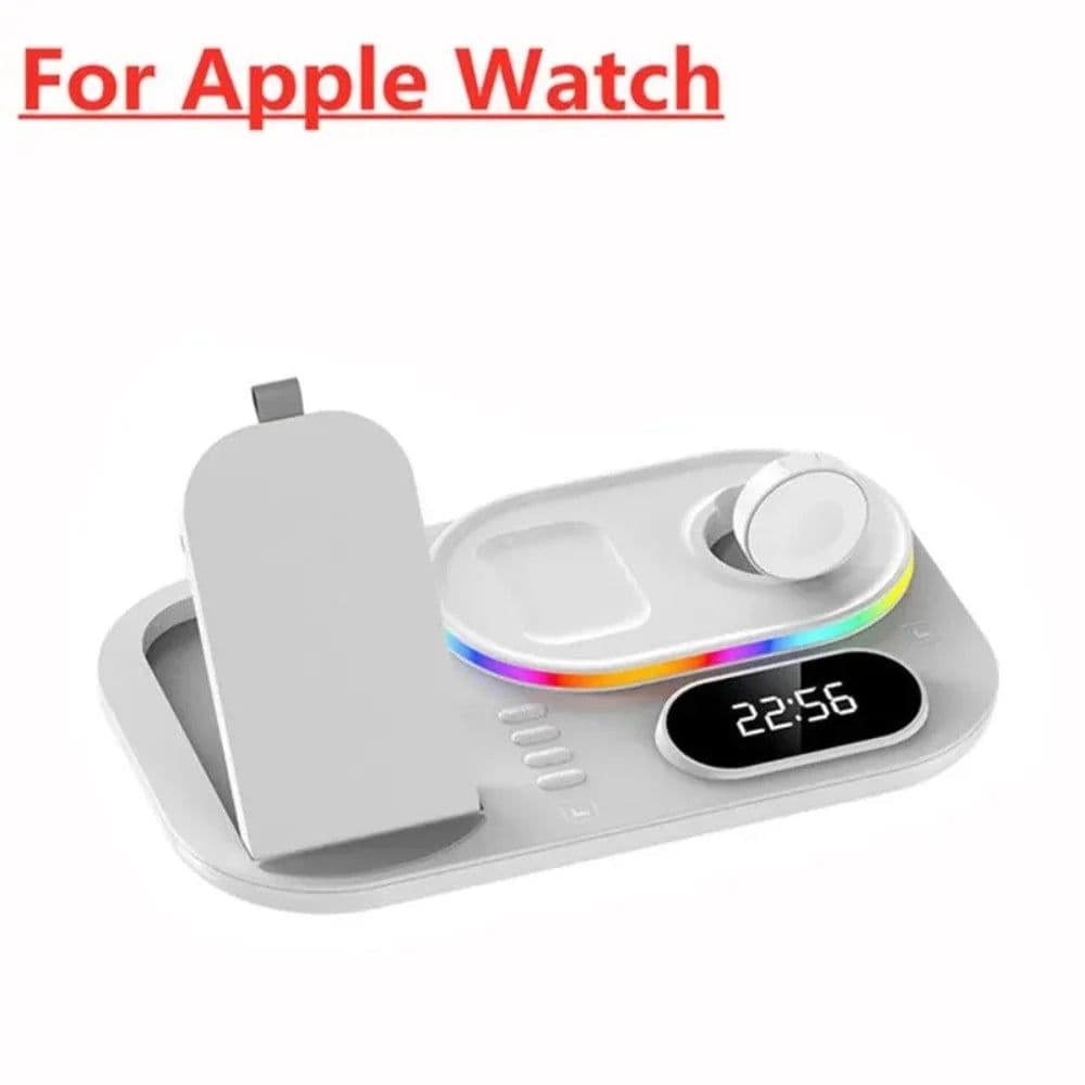 image-4 in 1 LED Wireless Charging Station