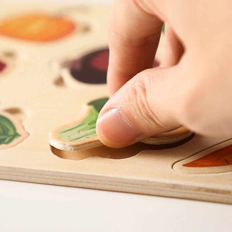 image-Bopoobo 3D Wooden Animals Puzzle - Cognitive Learning Toy for Children