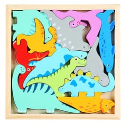 image-Diikamiiok 3D Animal Jigsaw Puzzle for Kids - Fun Wooden Learning Toy