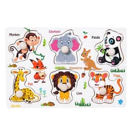 image-Diikamiiok Montessori Wooden Puzzle for Intellectual Development - 3D Toy