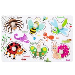 image-Diikamiiok Montessori Wooden Puzzle for Intellectual Development - 3D Toy
