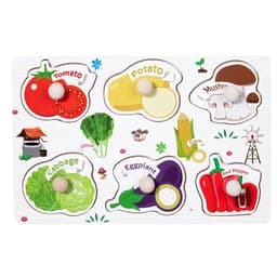 image-Diikamiiok Montessori Wooden Puzzle for Intellectual Development - 3D Toy