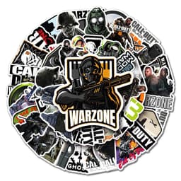 image-WEWELIN Cool Call of Duty Stickers - Waterproof PVC Decals for DIY Decoration