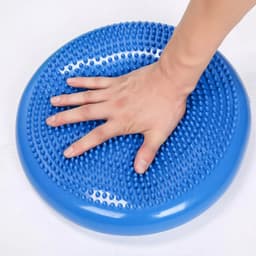 image-Preschool Rainbow Wobble Cushion for Therapy & Balance Development