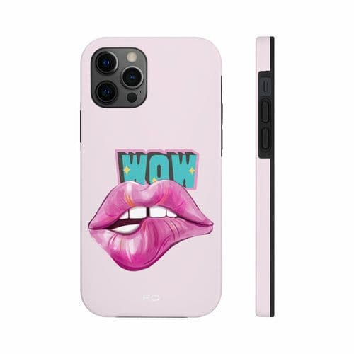 image-Sexy Lips Tough Case for iPhone with Wireless Charging