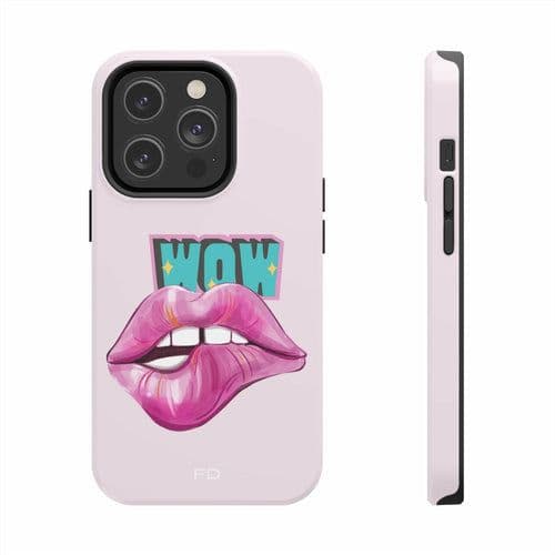 image-Sexy Lips Tough Case for iPhone with Wireless Charging
