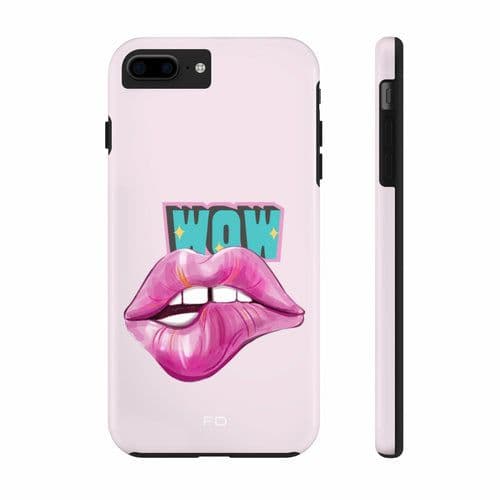image-Sexy Lips Tough Case for iPhone with Wireless Charging