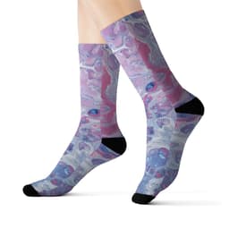 image-Tie Dye Fun Novelty Socks