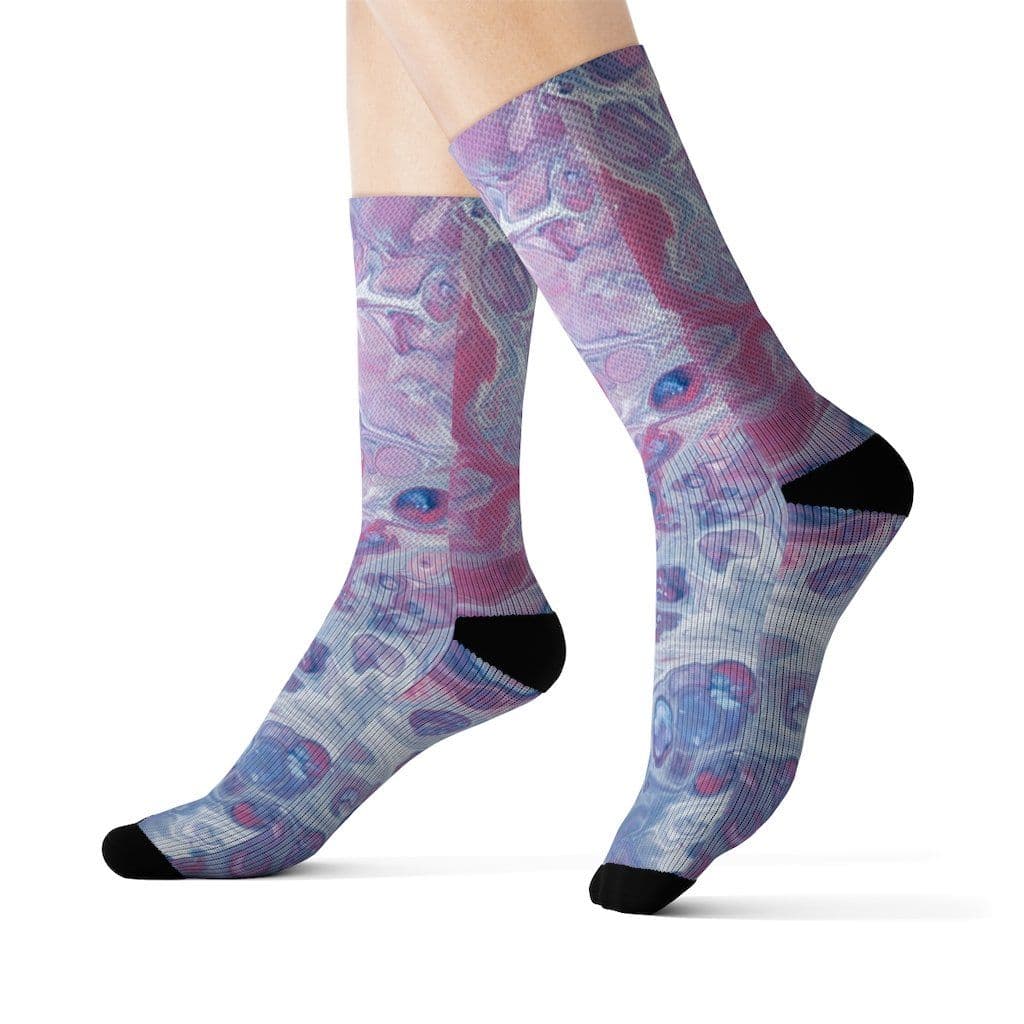 image-Tie Dye Fun Novelty Socks