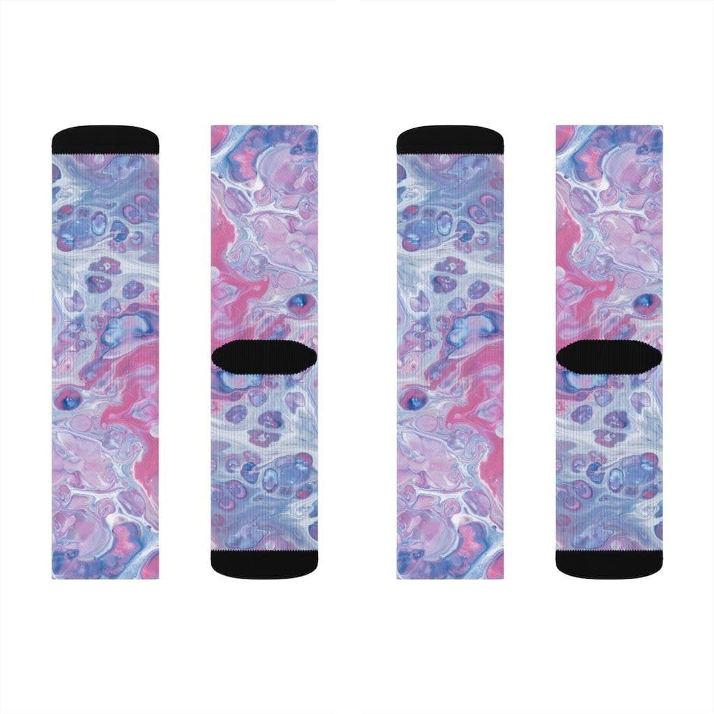 image-Tie Dye Fun Novelty Socks