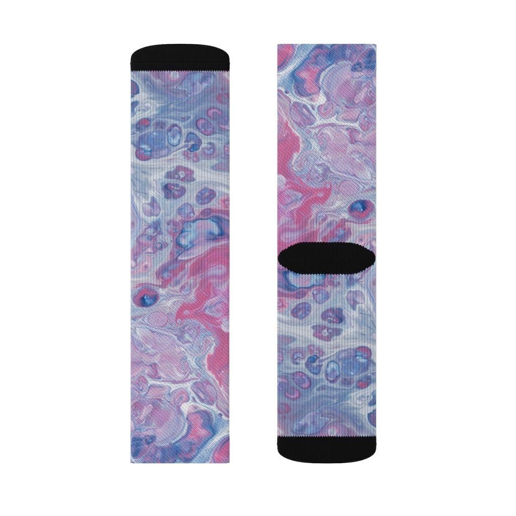 image-Tie Dye Fun Novelty Socks