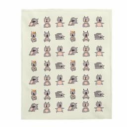 image-Lama Yoga Poses Velveteen Plush Blanket